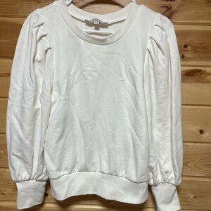 Loft Cream Sweater size small